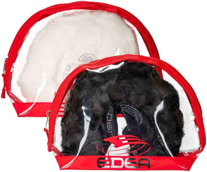 Edea Schlittschuhe Klingenbezüge aus öko-Fell (Weiss)