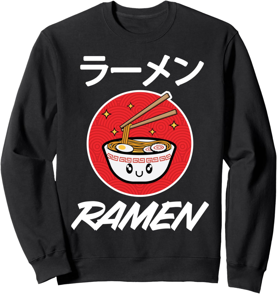 Ramen Design Nudeln Anime Merch Manga Japan Fun Kawaii Ramen Sweatshirt