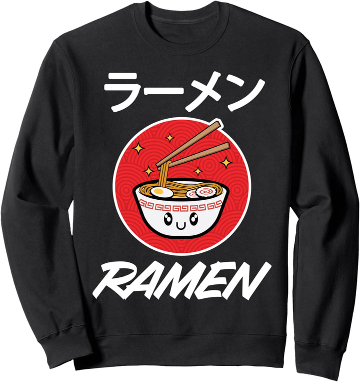 Ramen Design Nudeln Anime Merch Manga Japan Fun Kawaii Ramen Sweatshirt
