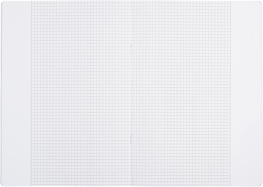 Oxford 384403226 Schule Schulheft A4 kariert, mit Rand, Lineatur 26, 32 Blatt, rot, 10er Pack &amp; DUO