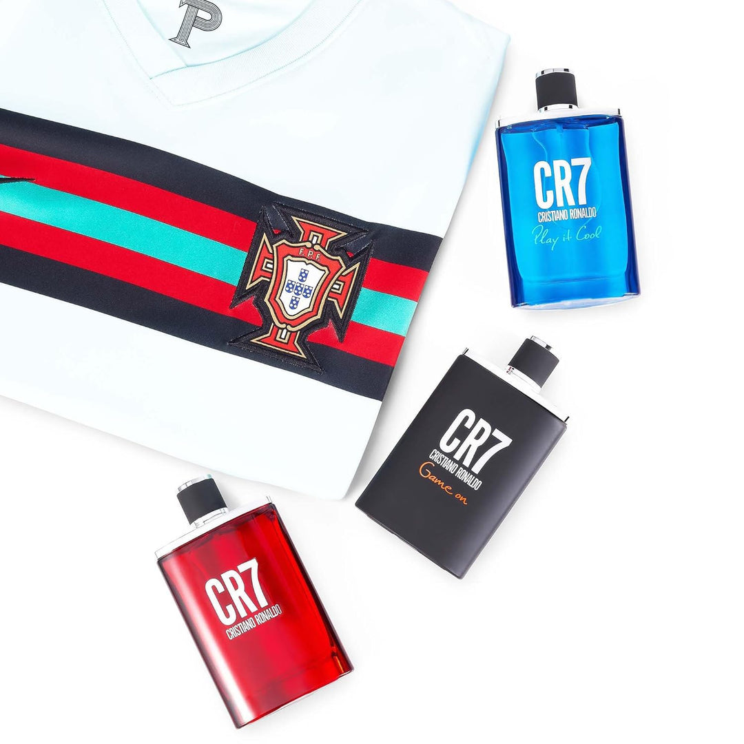 Cristiano Ronaldo CR7 Game On for Men 3.4 oz EDT Spray Game On 100 ml (1er Pack), Game On 100 ml (1e