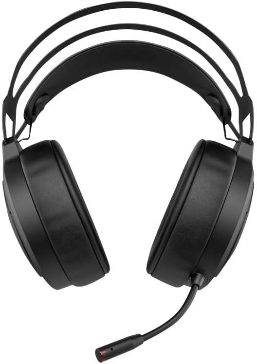 HP X1000 Wireless Gaming Headset (Kabellos, USB-Dongle, 7.1 Surround Sound, 50mm Treiber, Mikrofon,