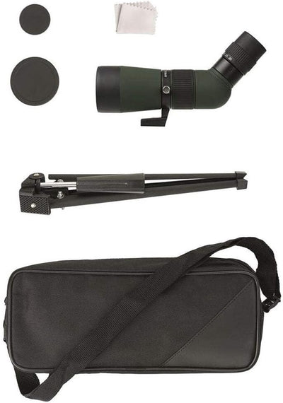 Dörr Danubia 538245 Zoom Spektiv Kauz 10-30x50 inkl. Tischstativ (Gehäuse mit Gummiarmierung, 45 Gra