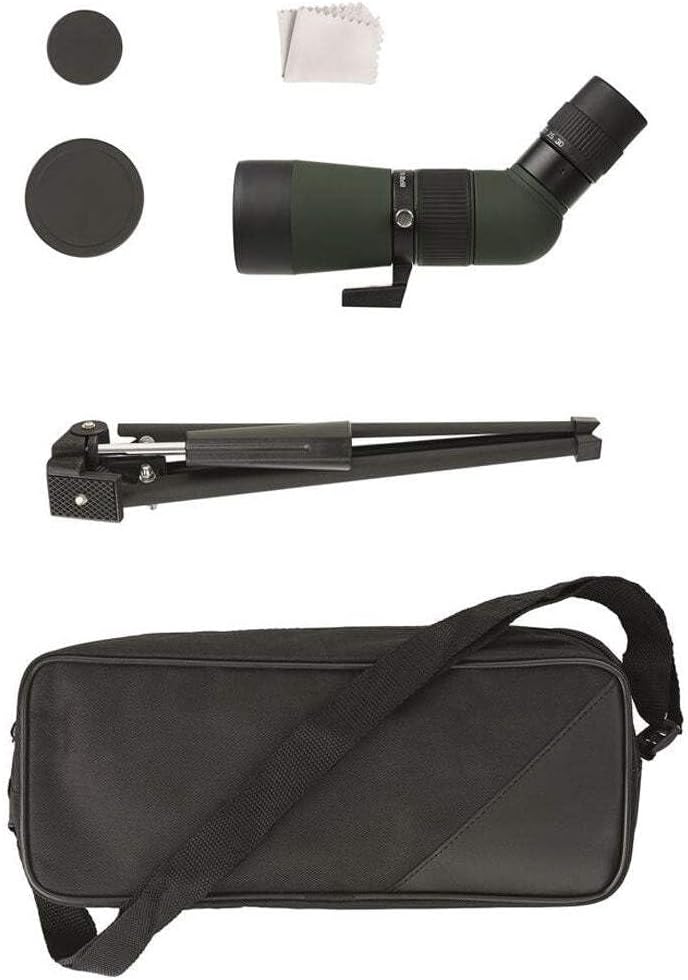 Dörr Danubia 538245 Zoom Spektiv Kauz 10-30x50 inkl. Tischstativ (Gehäuse mit Gummiarmierung, 45 Gra