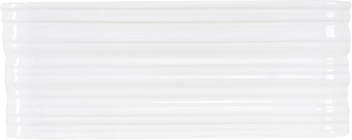 ML-Design Waschbecken Keramik Weiss 39x39x15 cm Quadratisch mit Ablaufgarnitur, Moderne Aufsatzwasch