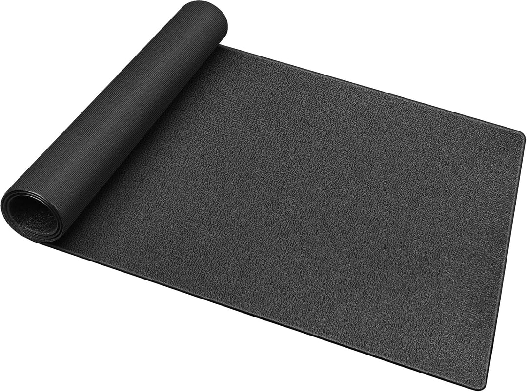 Bodenschutzmatte Fitness 244 x 91cm x 6 mm Dicke, Laufband Rutschfest Schalldämmend Sportmatte boden