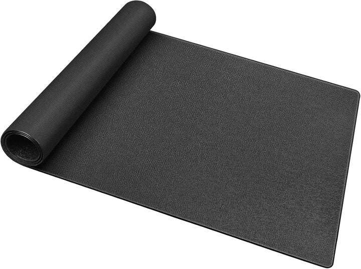 Bodenschutzmatte Fitness 244 x 91cm x 6 mm Dicke, Laufband Rutschfest Schalldämmend Sportmatte boden