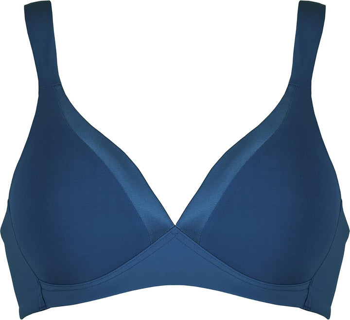 Naturana BH Damen ohne Bügel Cup A-D 100% Angenehm Dank extra Softer Schalen I BH ohne Bügel mit nah