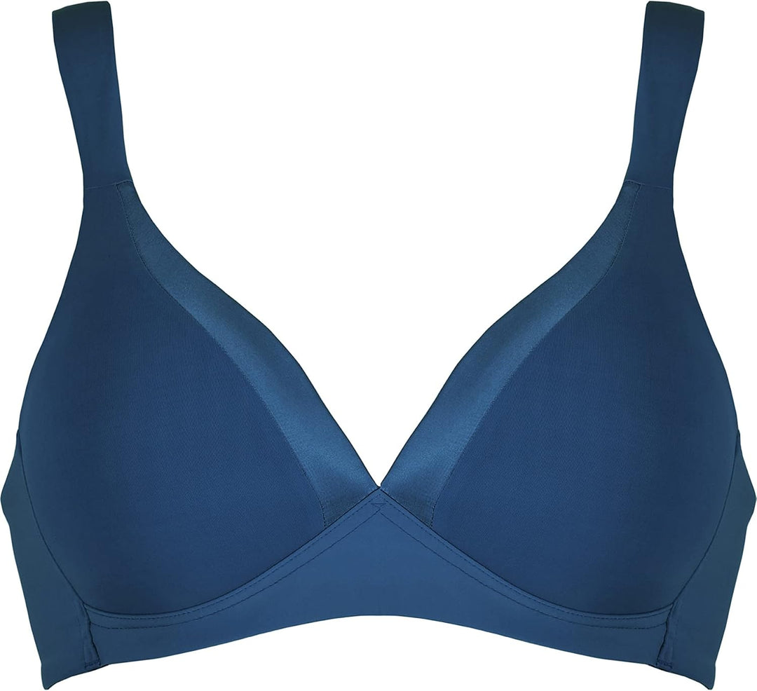 Naturana BH Damen ohne Bügel Cup A-D 100% Angenehm Dank extra Softer Schalen I BH ohne Bügel mit nah