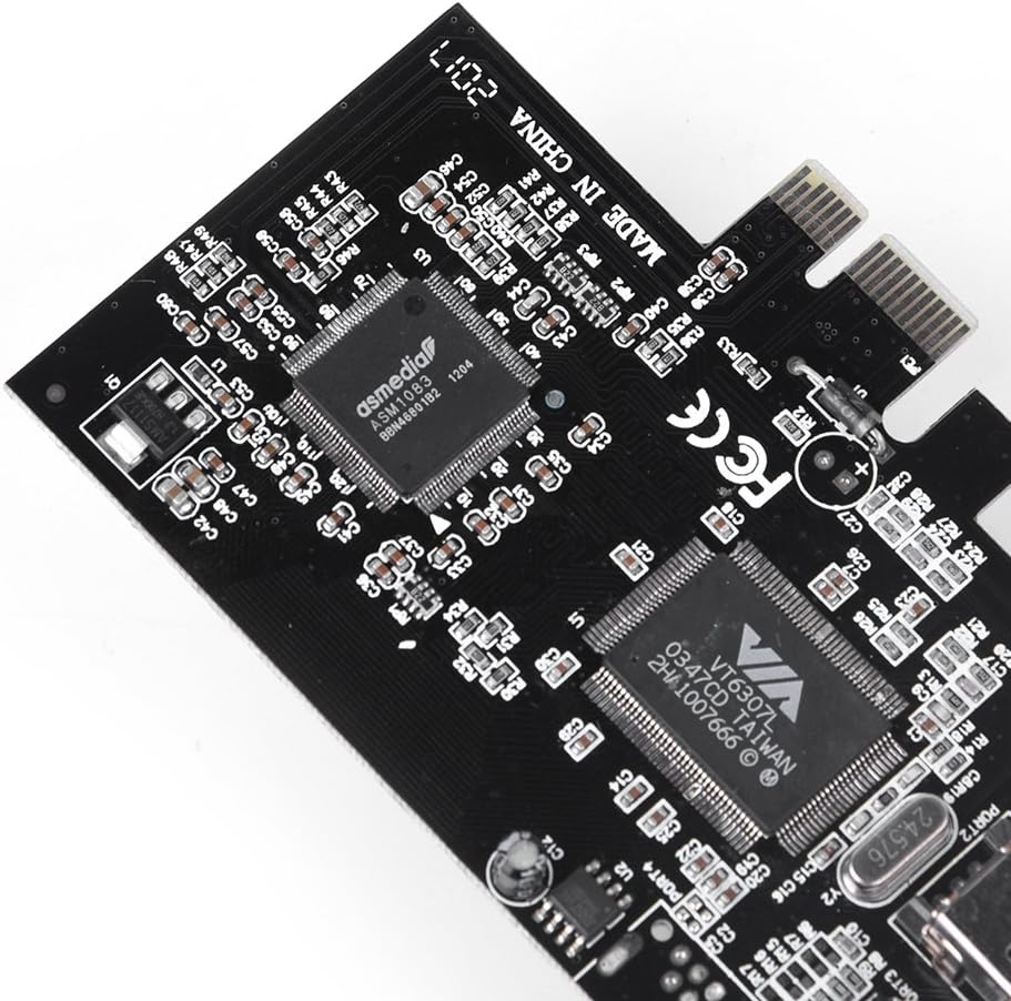 Tosuny PCI-E Controller Karte, Hochgeschwindigkeit PCI Express FireWire 1394a IEEE 1394 Controllerka