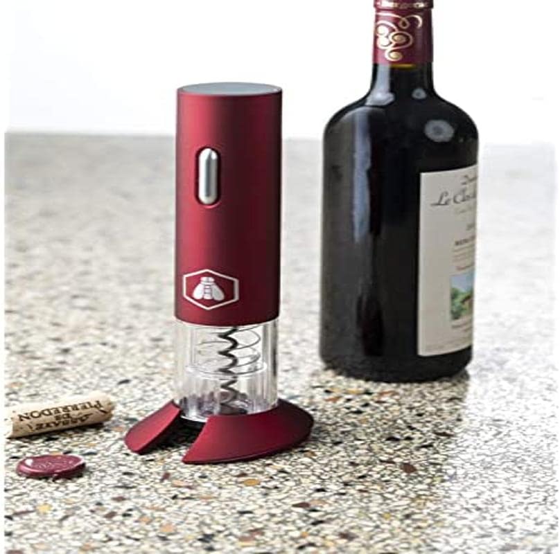 LAGUIOLE - Elektrischer Korkenzieher mit Kapselschneiderhalterung