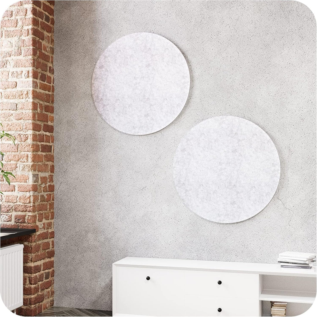 vilz 2 Stück Akustikplatten Schalldämmung für Decke & Wand aus recyceltem Filz - Schalldämmplatten s