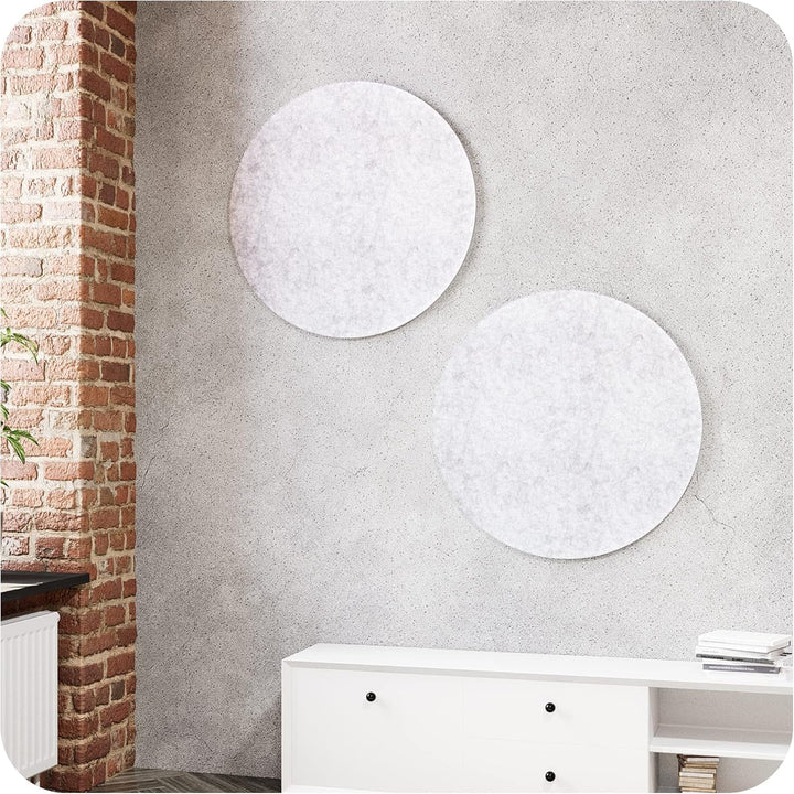 vilz 2 Stück Akustikplatten Schalldämmung für Decke & Wand aus recyceltem Filz - Schalldämmplatten s