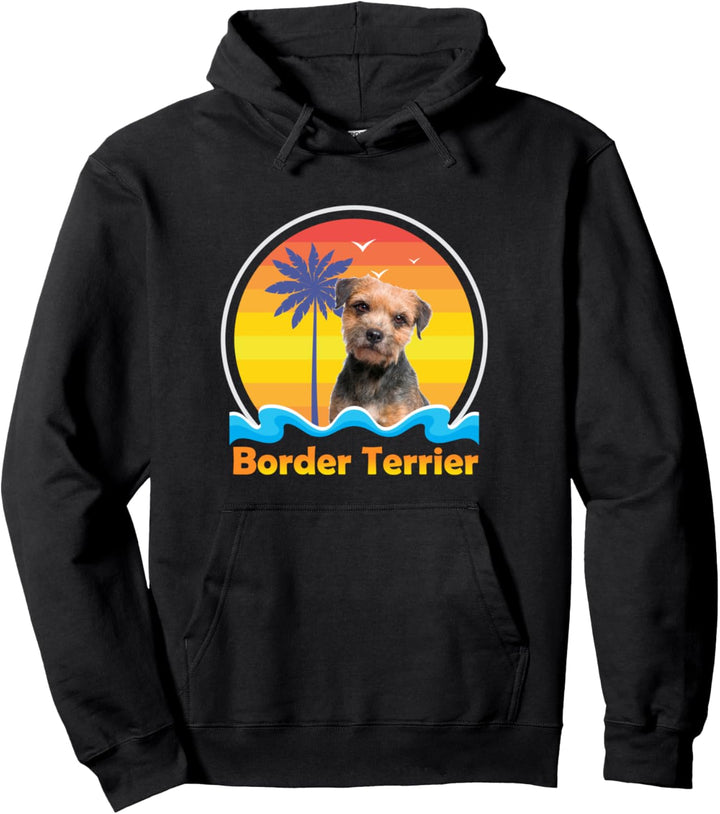 Cute Border Terrier Pullover Hoodie