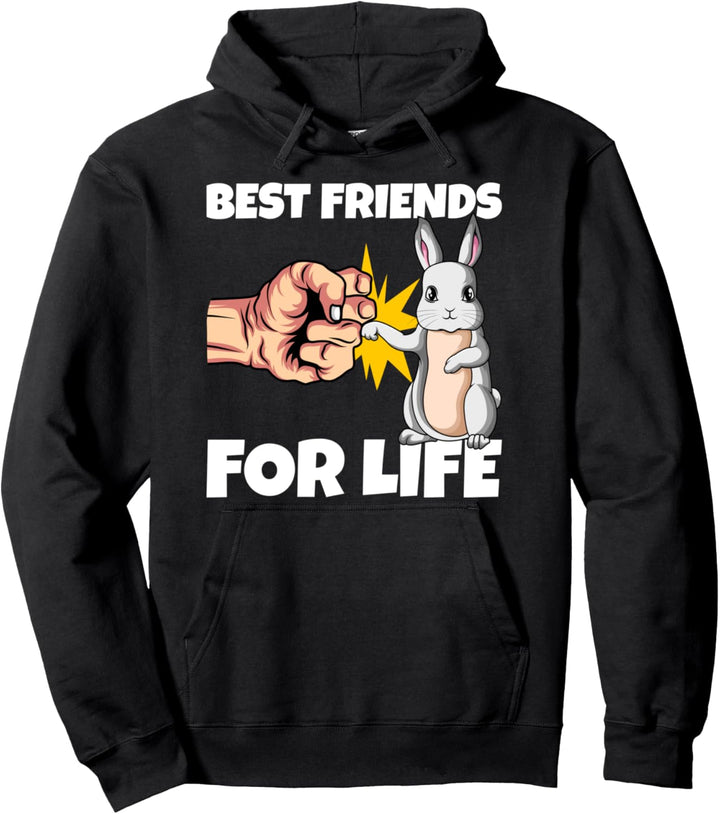 Hasen Liebe Best Friends for Life Hase Kaninchen Ostern Pullover Hoodie