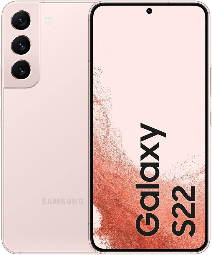 Samsung Sam Galaxy S22 EU-256-8-5G-pk/gd Galaxy S22 256/8GB pinkgold Entsperrt Rosa 256 GB, Entsperr