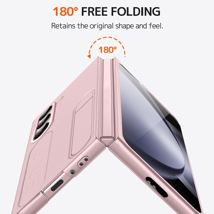 NINKI Für Samsung Galaxy Z Fold 5 hülle Armband Case mit Kickstand Galaxy fold 5 Wristband handyhüll