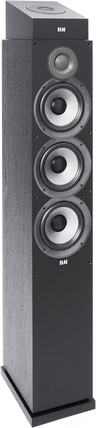 ELAC DEBUT 2.0 Atmos-Lautsprecher A4.2, Boxen für Musikwiedergabe über Stereo-Anlage, 5.1 Surround-S