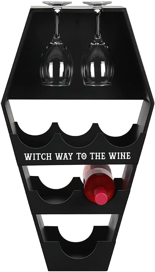 Something Different (Wein) flaschenhalter Coffin Schwarz