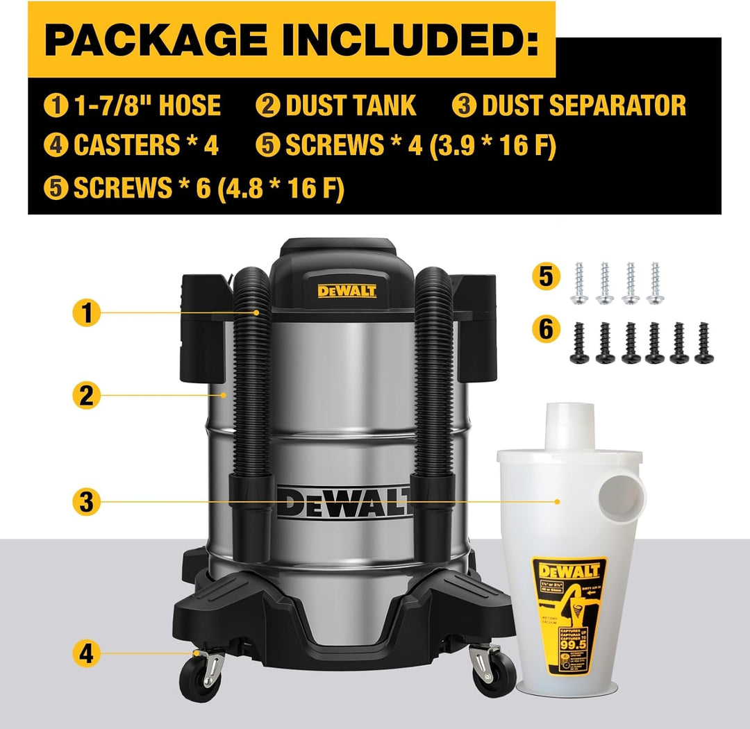 Dewalt Cyclone Dust Collector Dxvcs003 Concrete Cartridge Weiss/Opulenter Garten 1 unit, Weiss/Opule