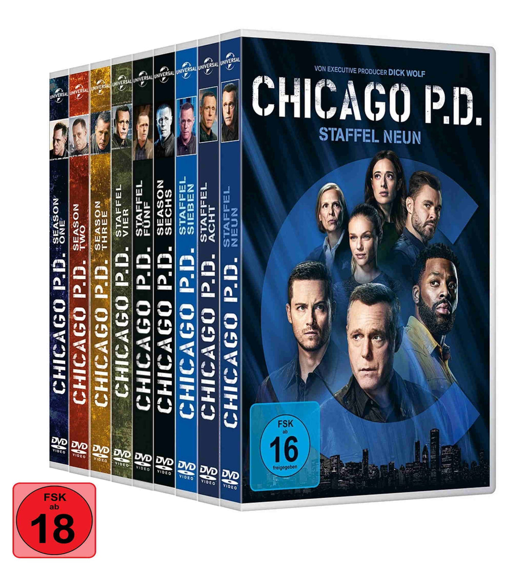 Chicago P.D. - Die kompletten Staffeln 1-9 im Set (49 DVDs), DVD