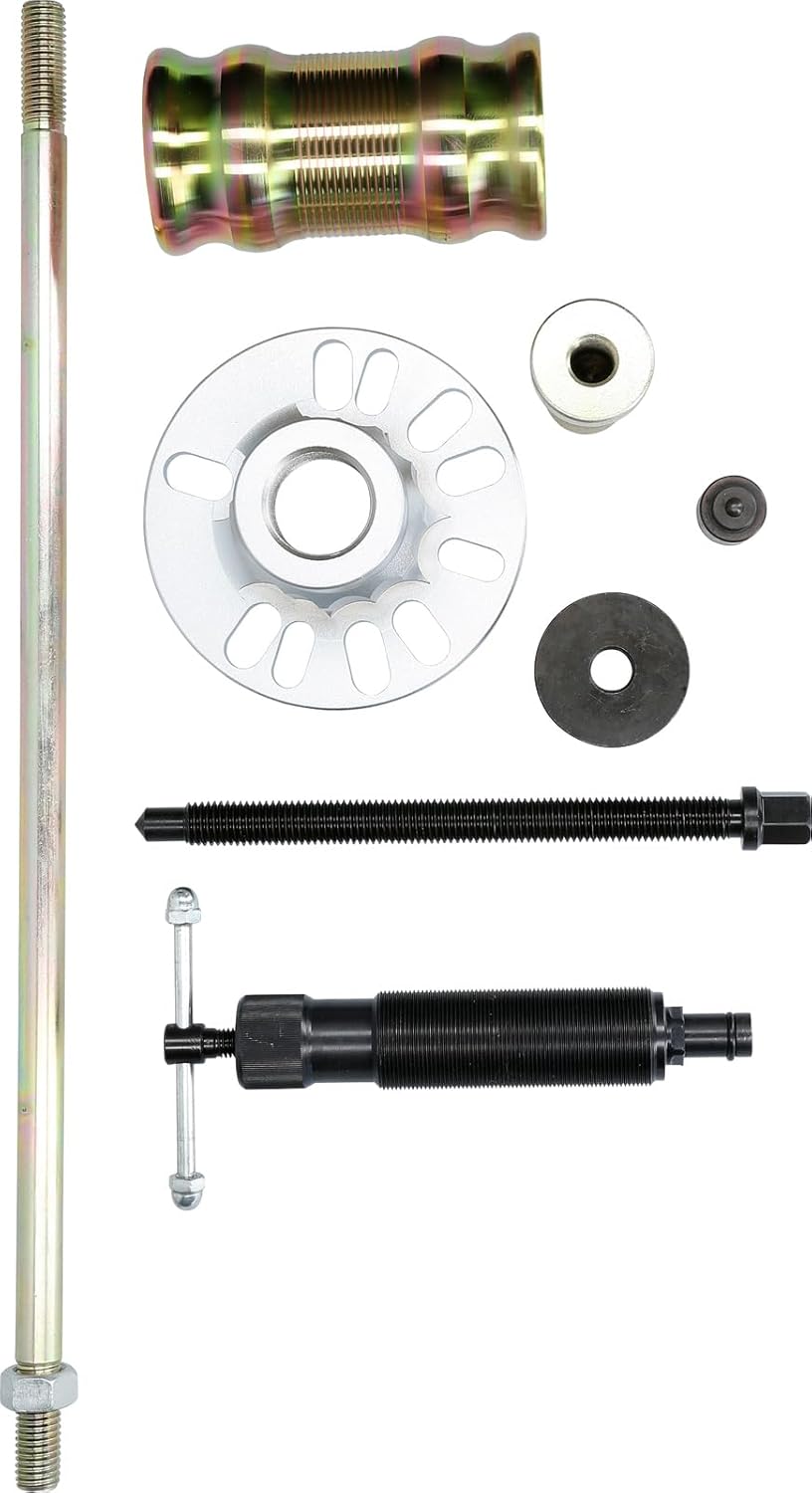 BRILLIANT TOOLS BT671200 Hydraulischer Ausdrücker-Satz für Antrie bswellen | 8-tlg. [Powered by KS T