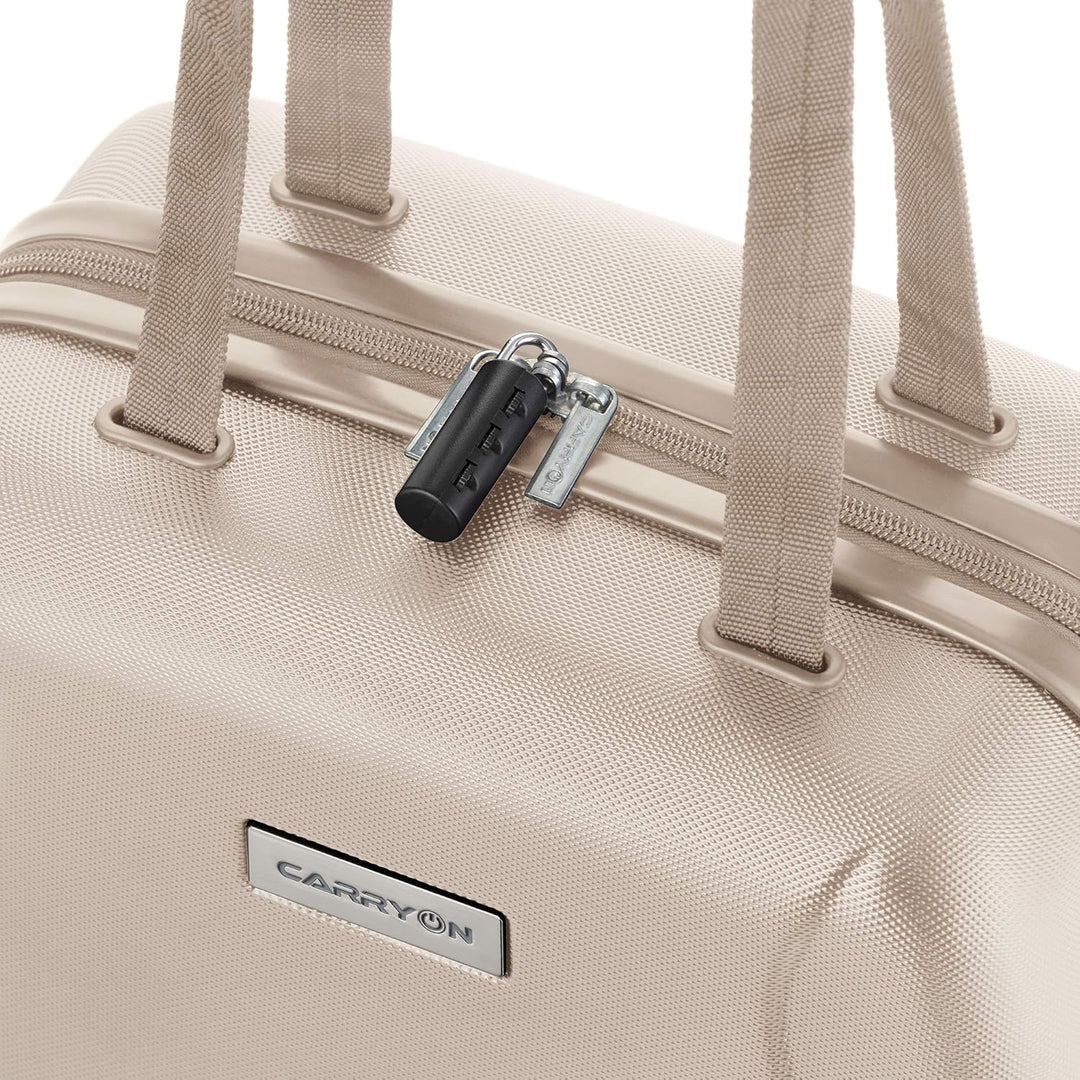 CarryOn Skyhopper Kosmetikkoffer Damen Hartschale - Beautycase Klein - Handgepäck 13 Liter - Schloss