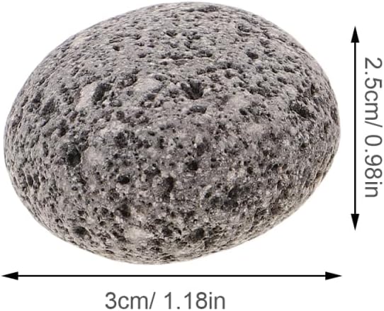 1 Beutel Sauna-Heizsteine – Natursteine 1 kg für Dampf- und Trockensauna, Feuerstelle, Innen- un