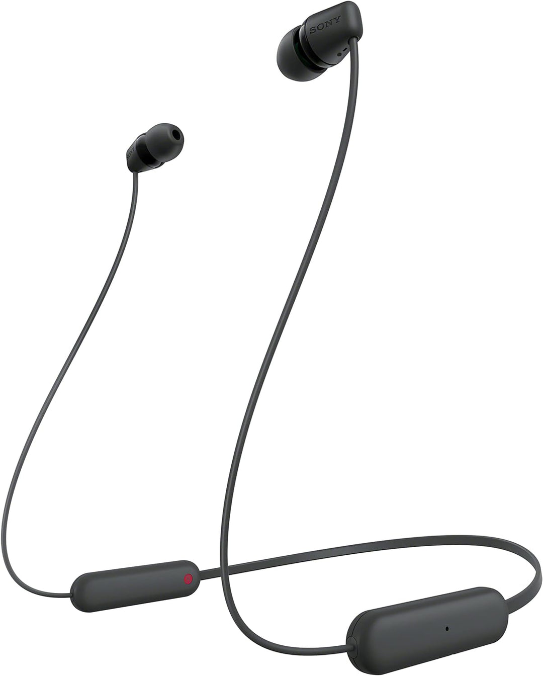 Sony kabellose WI-C100 In-Ear-Kopfhörer (bis zu 25 Stunden Akkulaufzeit, optimiert für Sprachassiste