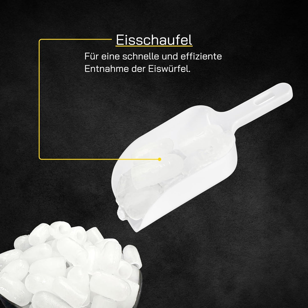Eiswürfelbereiter ICE MAKER 4015 | Display | 12 kg in 24 h | 2 Eiswürfelgrössen | 1,2 kg Fassungsver
