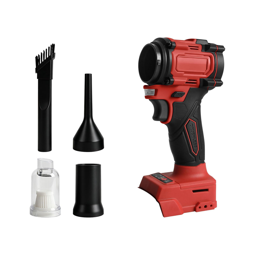 Akku-Staubwedelgebläse für Milwaukee 18V, 2 in 1 Handstaubsauger Bürstenloses Luftstaubsauger 20000