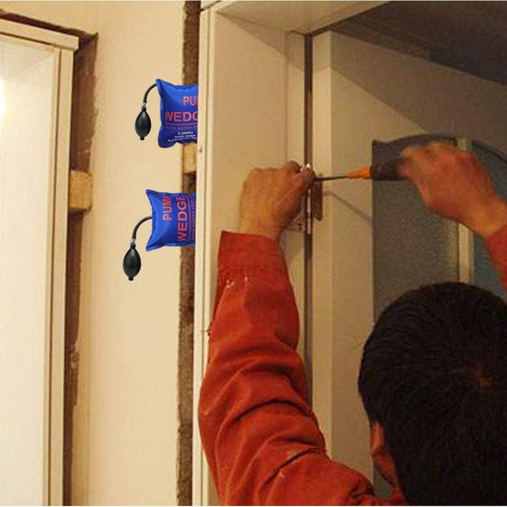 WANYI 6 Stück Pneumatikspanner Montagekissen Montagehilfe Fenster Quadratisch Air Wedge Pump Fenster