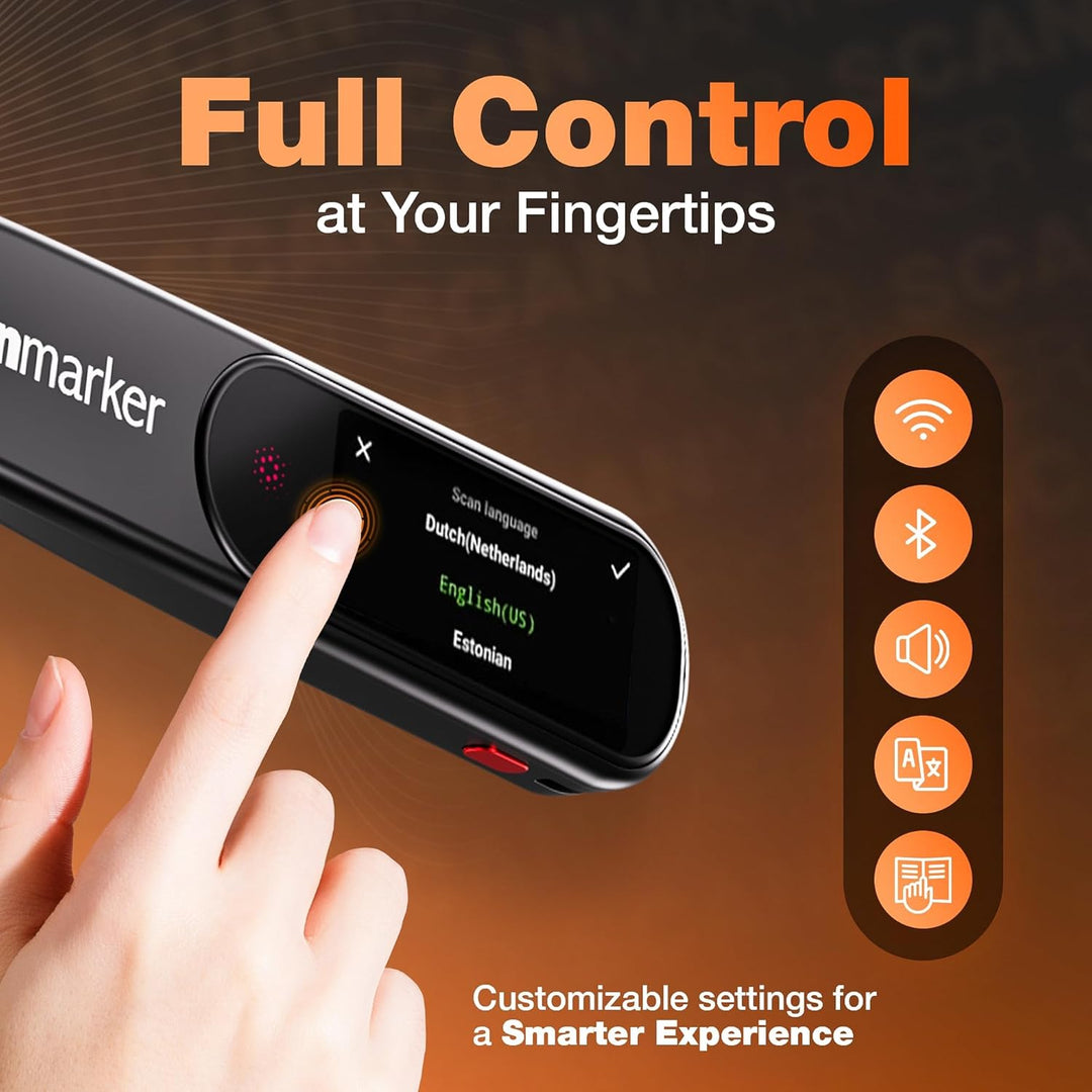 Scanmarker Pal – Stift Scanner, Übersetzungsstift & Lesestift mit Text-zu-Sprache | Übersetzer Stift