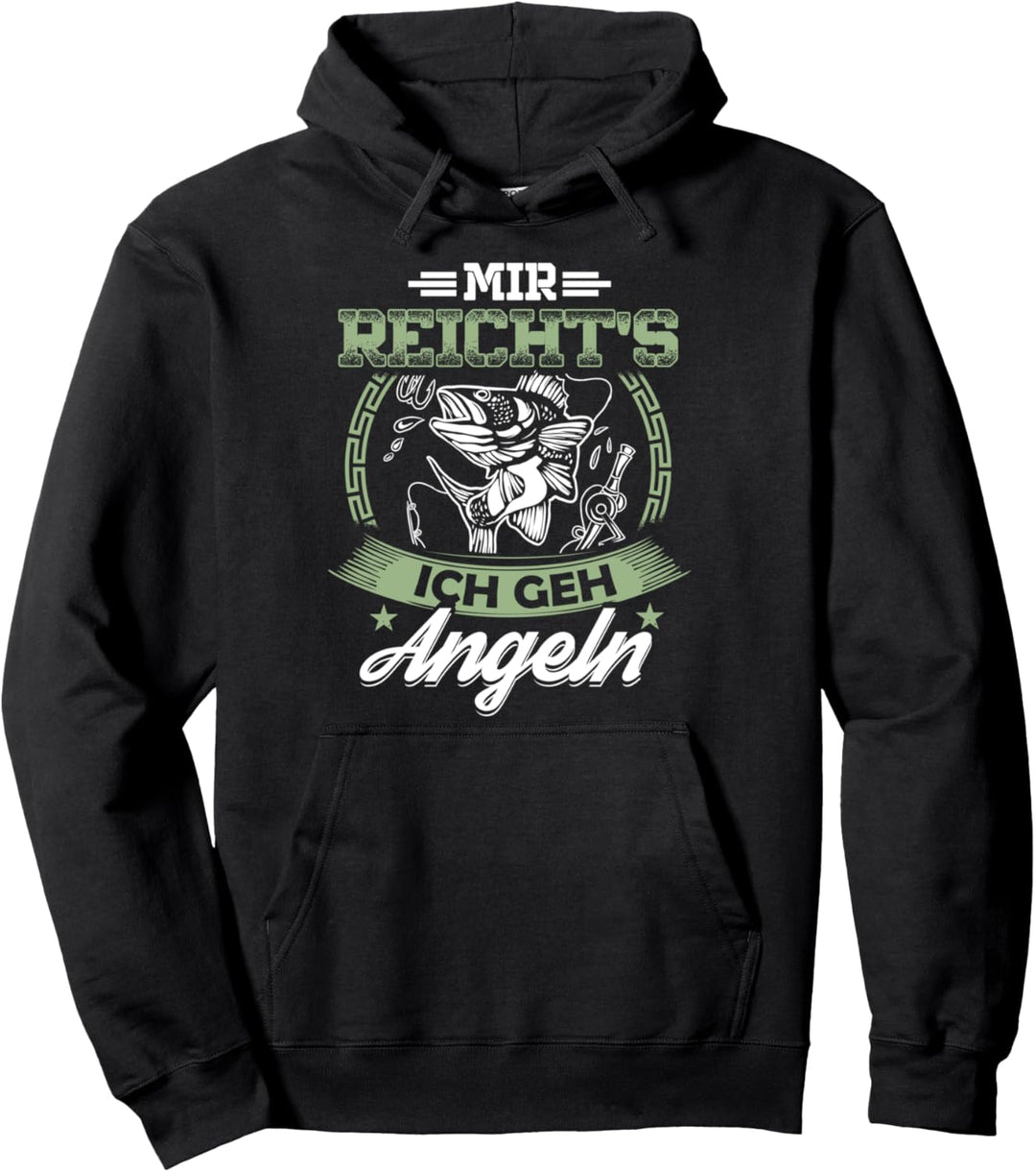 Mir Reicht's Ich geh Angeln Spruch Fischen Angler Pullover Hoodie