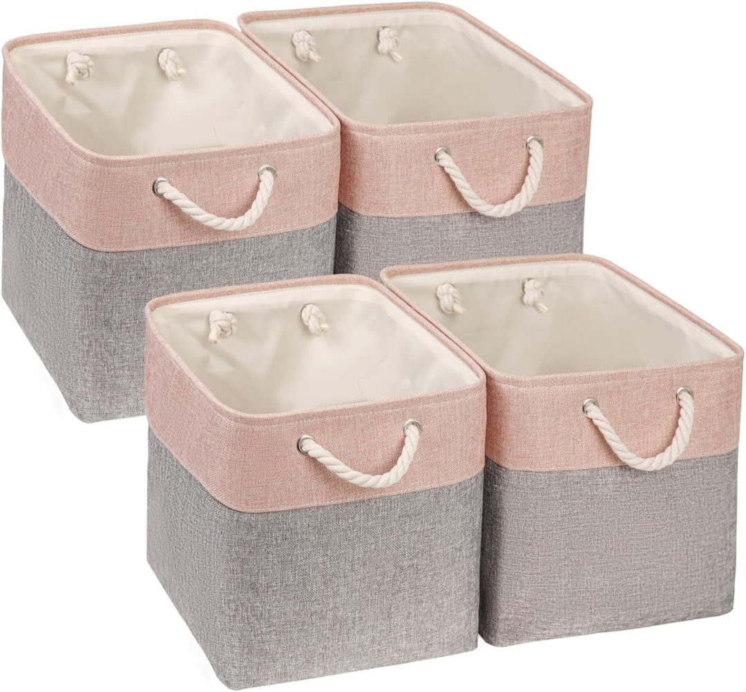 Mangata Aufbewahrungsboxen aus Stoff, 30 cm, Aufbewahrungswürfel, Organizer für Spielzeug und Kleidu