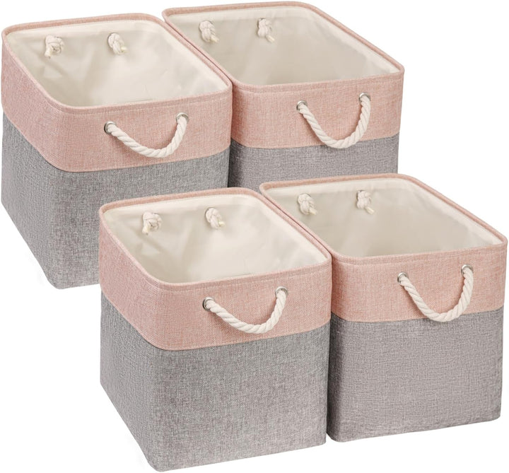 Mangata Aufbewahrungsboxen aus Stoff, 30 cm, Aufbewahrungswürfel, Organizer für Spielzeug und Kleidu