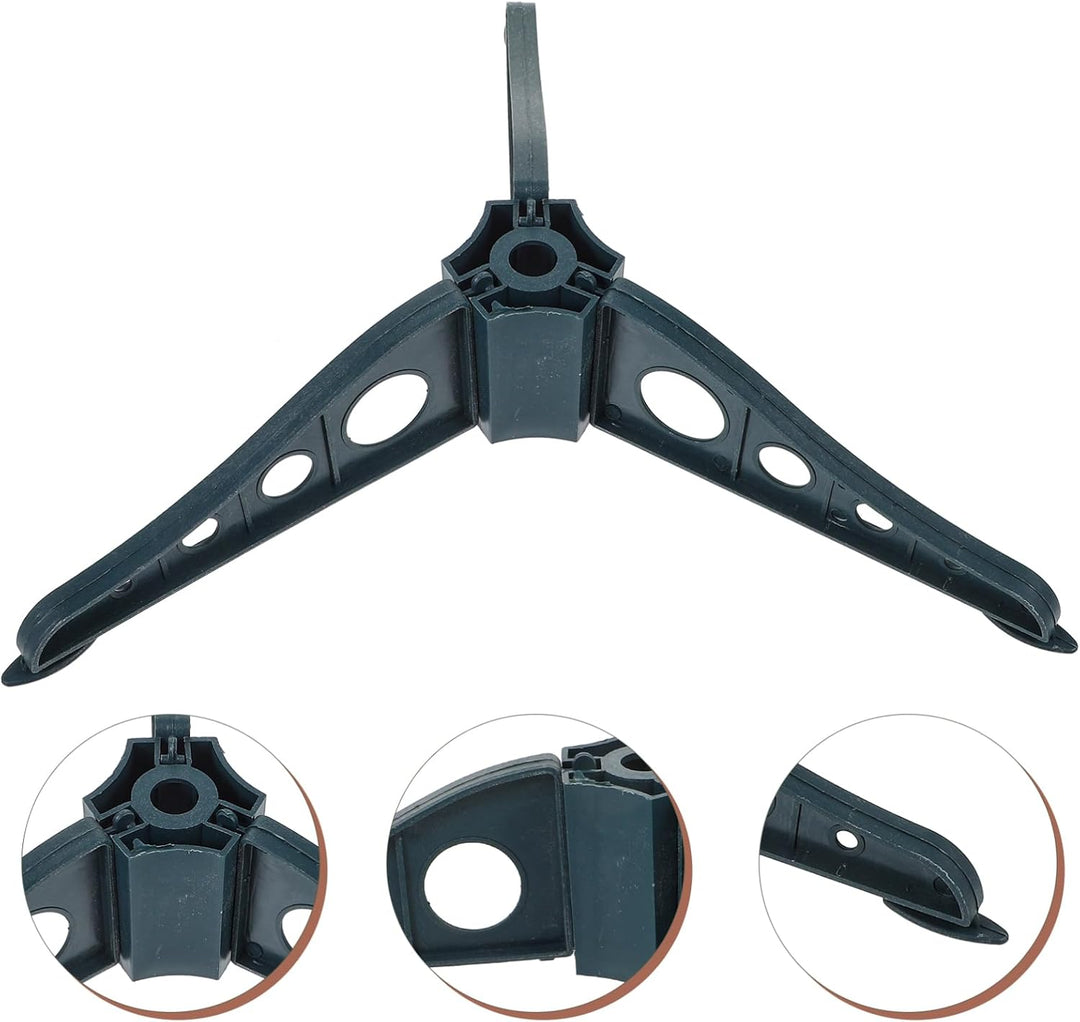 STOBAZA Weihnachtsbaumständer aus Plastik, Weihnachtsbaum Unterlage Abnehmbarem Klappbarem für Künst