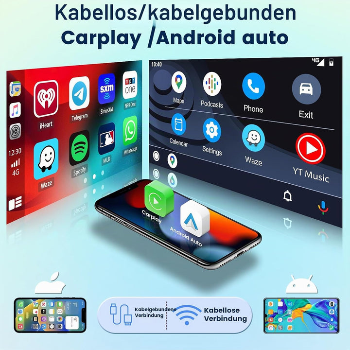 [8Core 6G+128G] Inefala Android 15 Autoradio für VW Golf Passat Tiguan Polo Caddy Touran Seat mit Wi