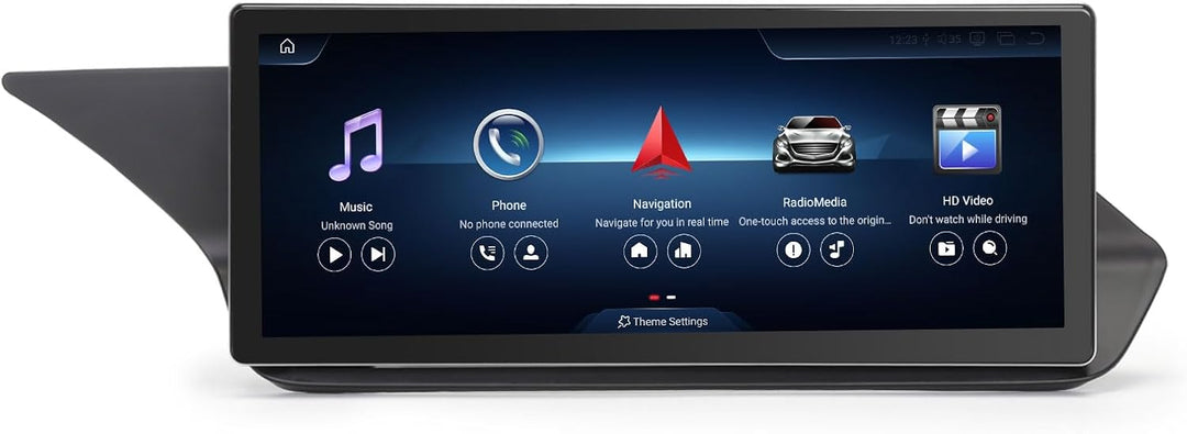 Erisin 10.25 Zoll 4GB+64GB Android 12 Autoradio mit GPS Navigation für Mercedes Benz E-Klasse W212 S