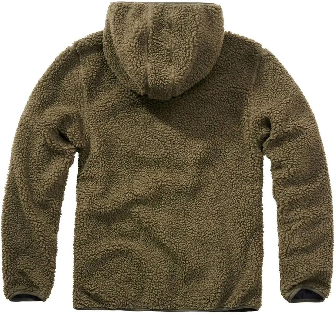 Brandit Teddyfleece Worker Pullover XL Oliv, XL Oliv
