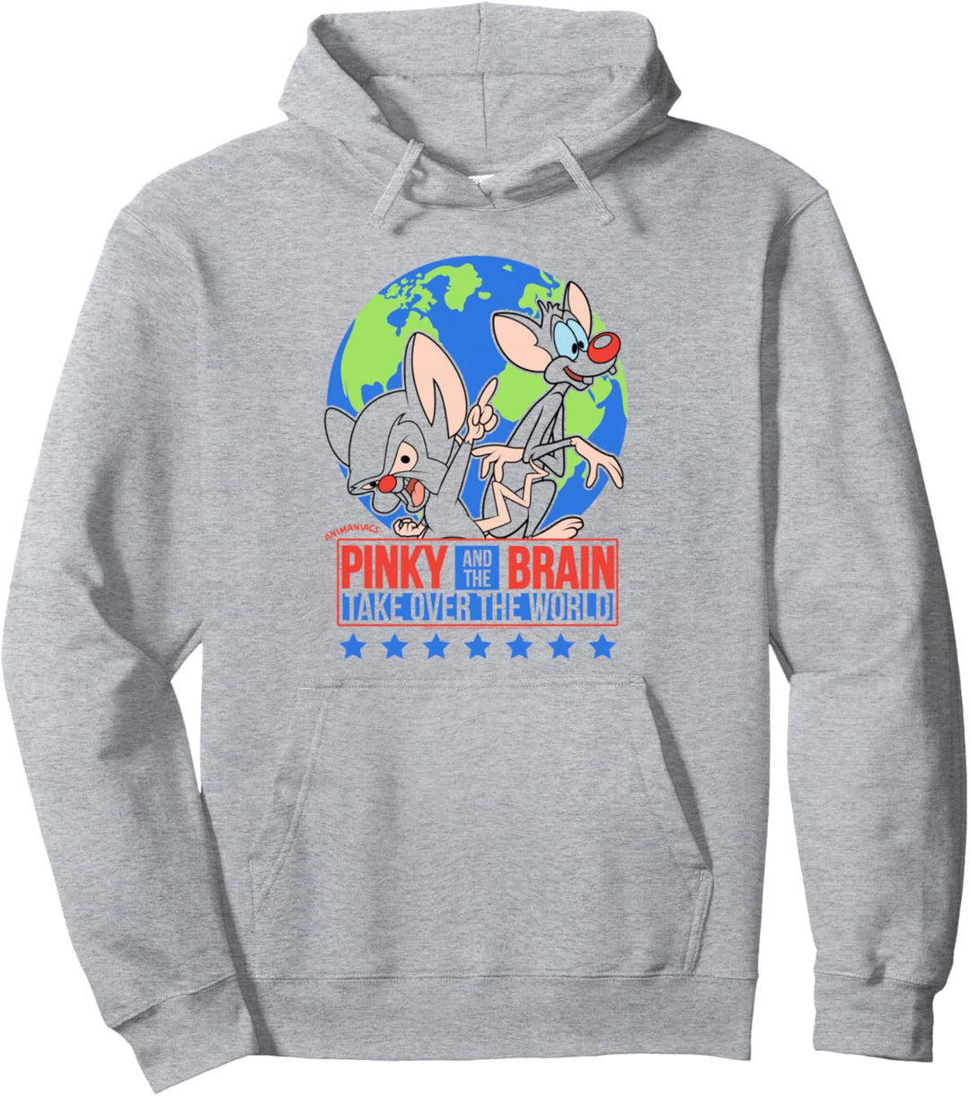 Pinky and the Brain Campaign Pullover Hoodie