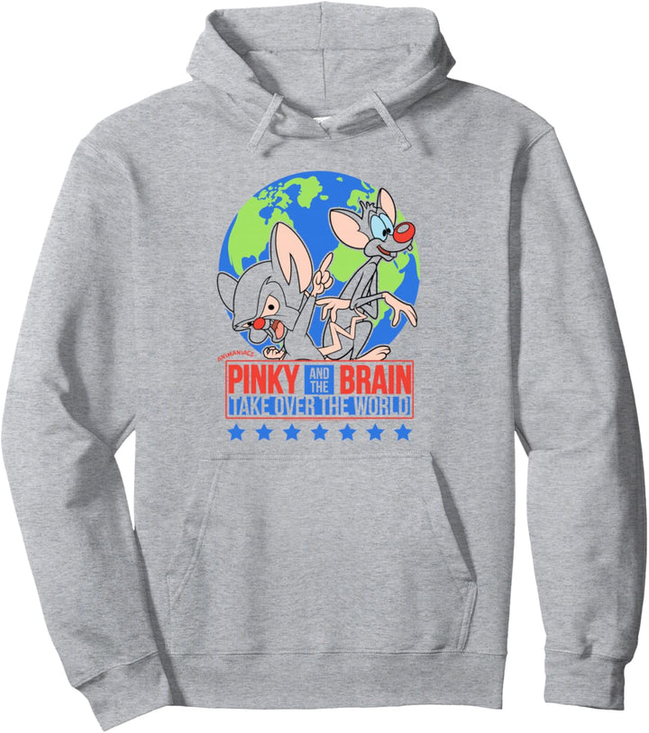 Pinky and the Brain Campaign Pullover Hoodie