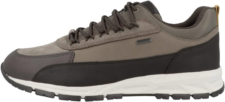 Geox Jungen U Delray B ABX B Sneakers 41 EU Dk Coffee Dove Grey, 41 EU Dk Coffee Dove Grey