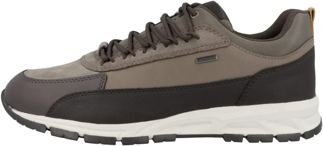 Geox Jungen U Delray B ABX B Sneakers 41 EU Dk Coffee Dove Grey, 41 EU Dk Coffee Dove Grey