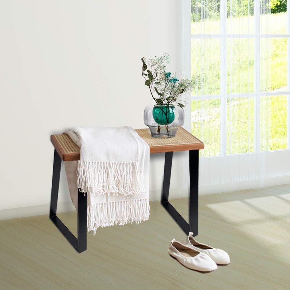 Signstek Tischbeine Moebelfuesse Metall Haarnadel Trapeze Tischbeine 40cm/16'' Höhe für Couchtische,