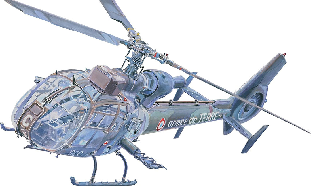 Mistercraft Modellbausatz SA-342L Gazelle Massstab 1:48 Plastikbausatz, Bausatz zum Zusammenbauen, I