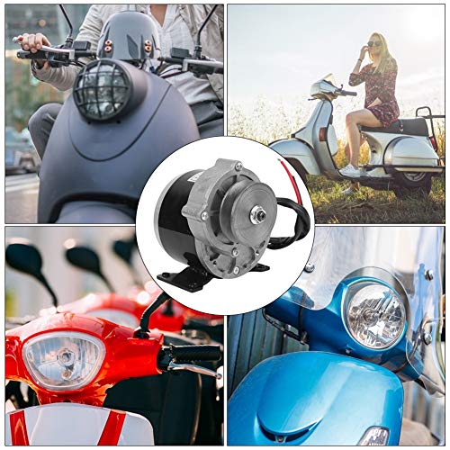 Elektromotor 12V 250W Getriebemotor Bürsten Motor Elektrisches Dreirad DC Zahnrad Bürstenmotor Elekt