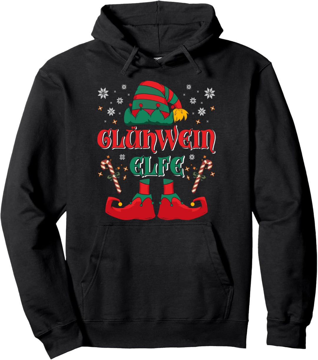 Glühwein Elfe Weihnachten Feuerzangenbowle Glühwein Bude Pullover Hoodie