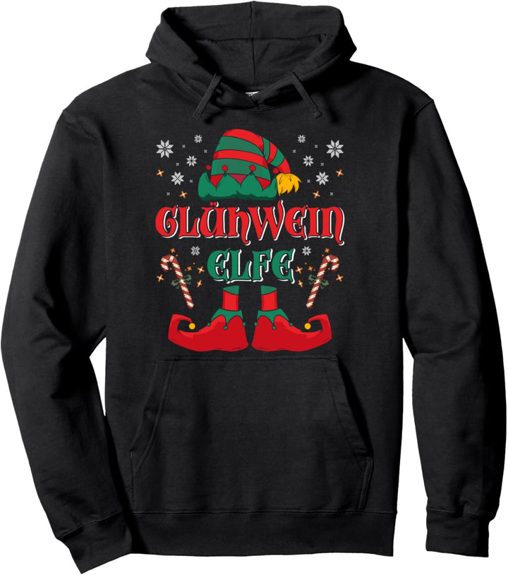 Glühwein Elfe Weihnachten Feuerzangenbowle Glühwein Bude Pullover Hoodie