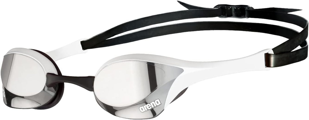 Arena Unisex-Adult COBRA ULTRA SWIPE MR Schwimmbrillen, SILVER-WHITE, 1 Single, Single
